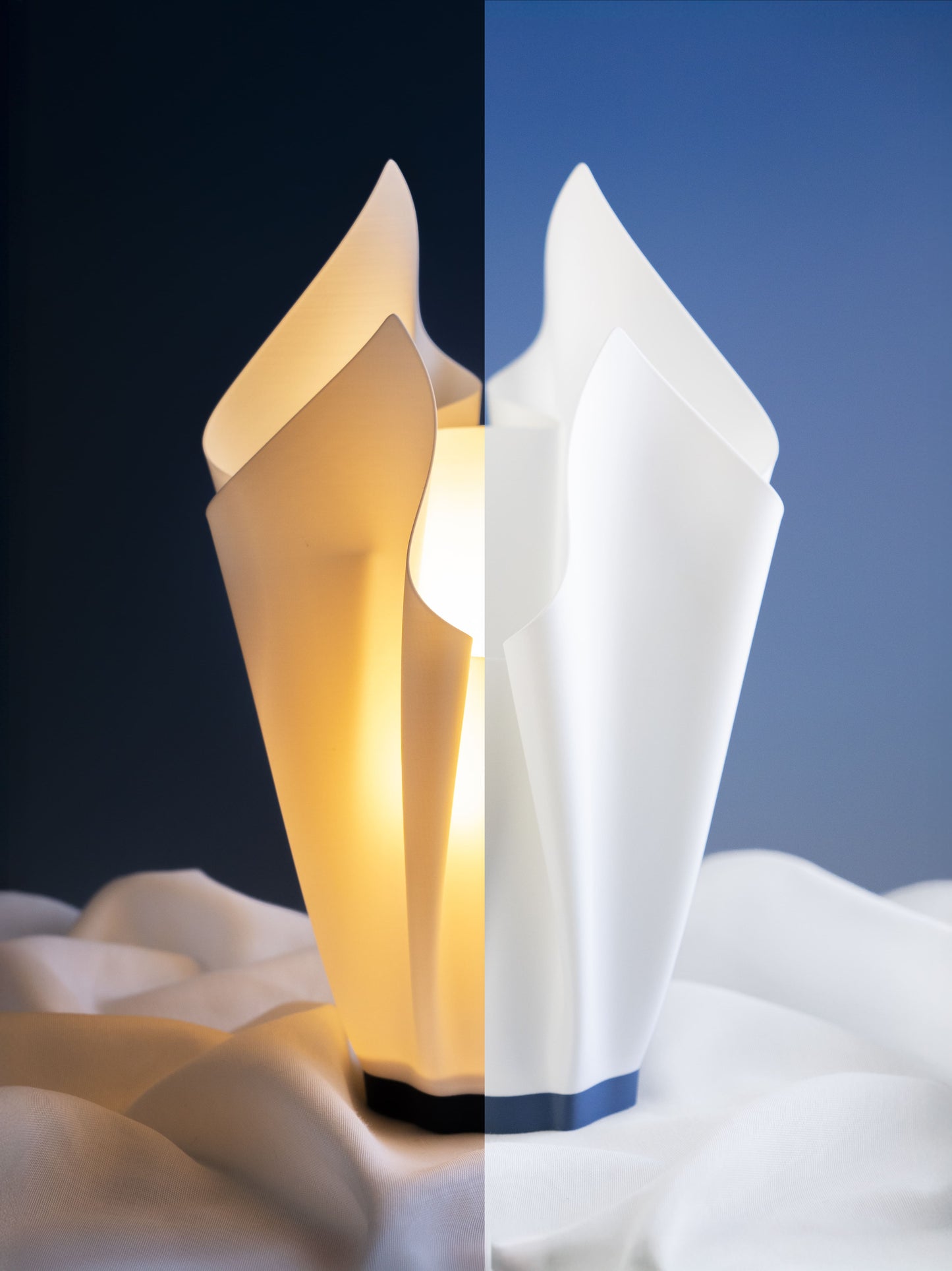 Lámpara Vela — Lámpara original impresa en 3D inspirada en la llama de una vela