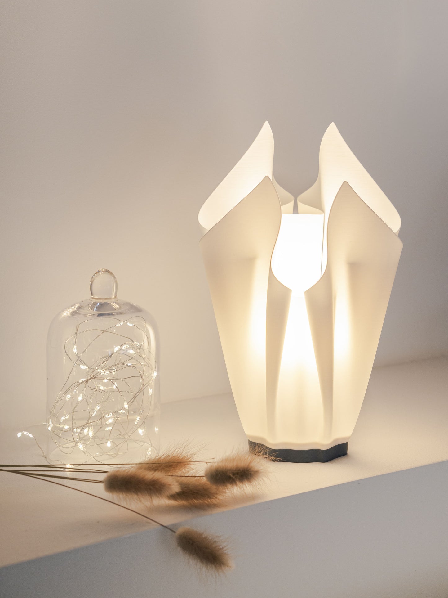 Lámpara Vela — Lámpara original impresa en 3D inspirada en la llama de una vela