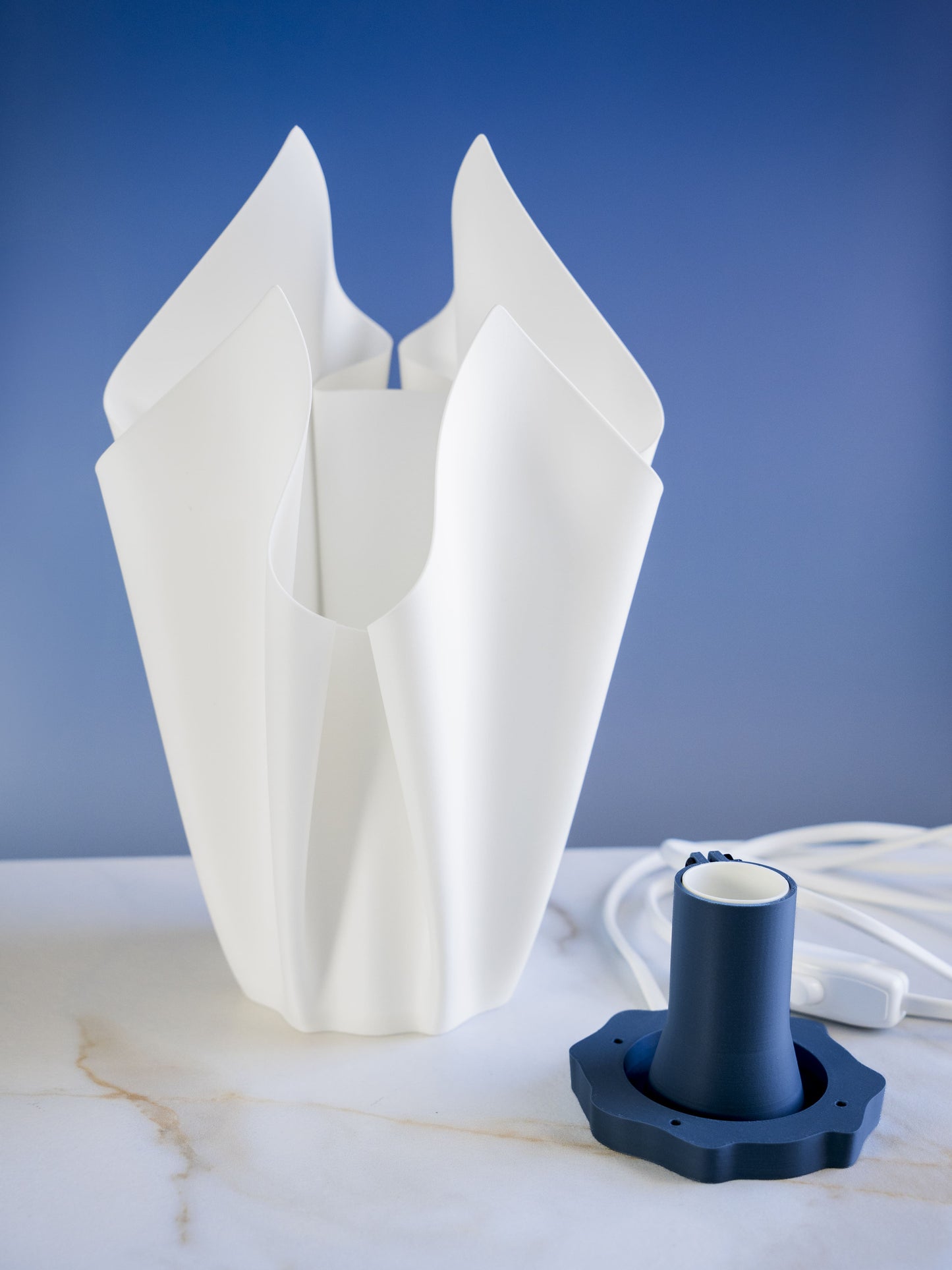 Lámpara Vela — Lámpara original impresa en 3D inspirada en la llama de una vela