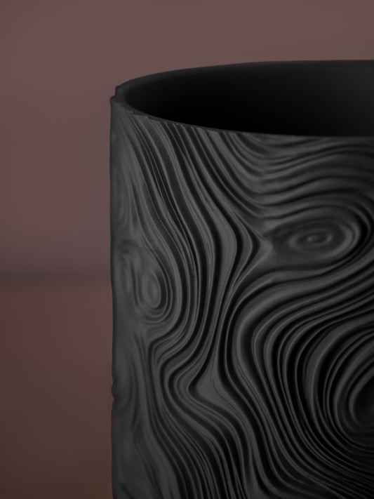 Maceta Flow - negro
