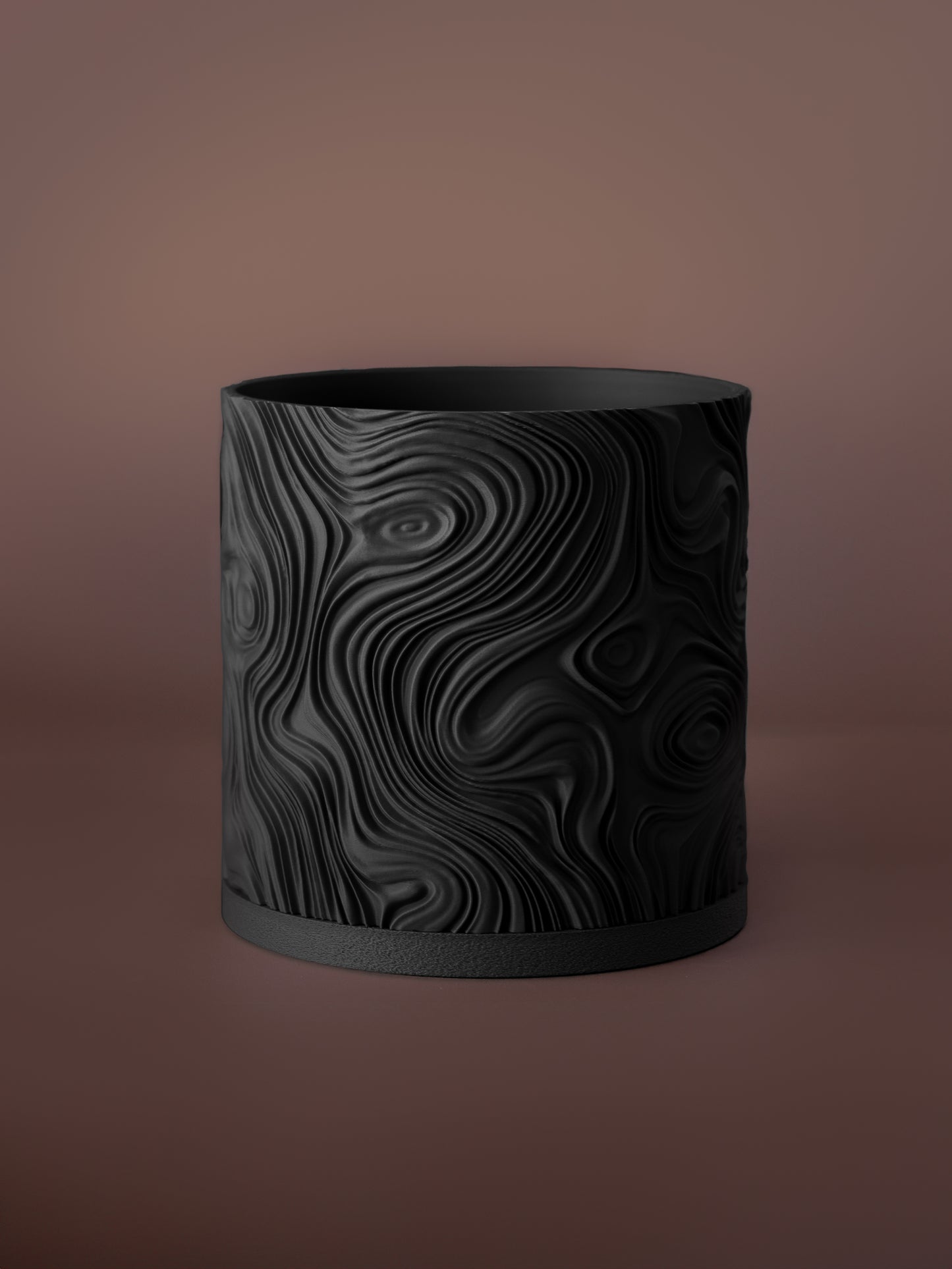 Maceta Flow - negro