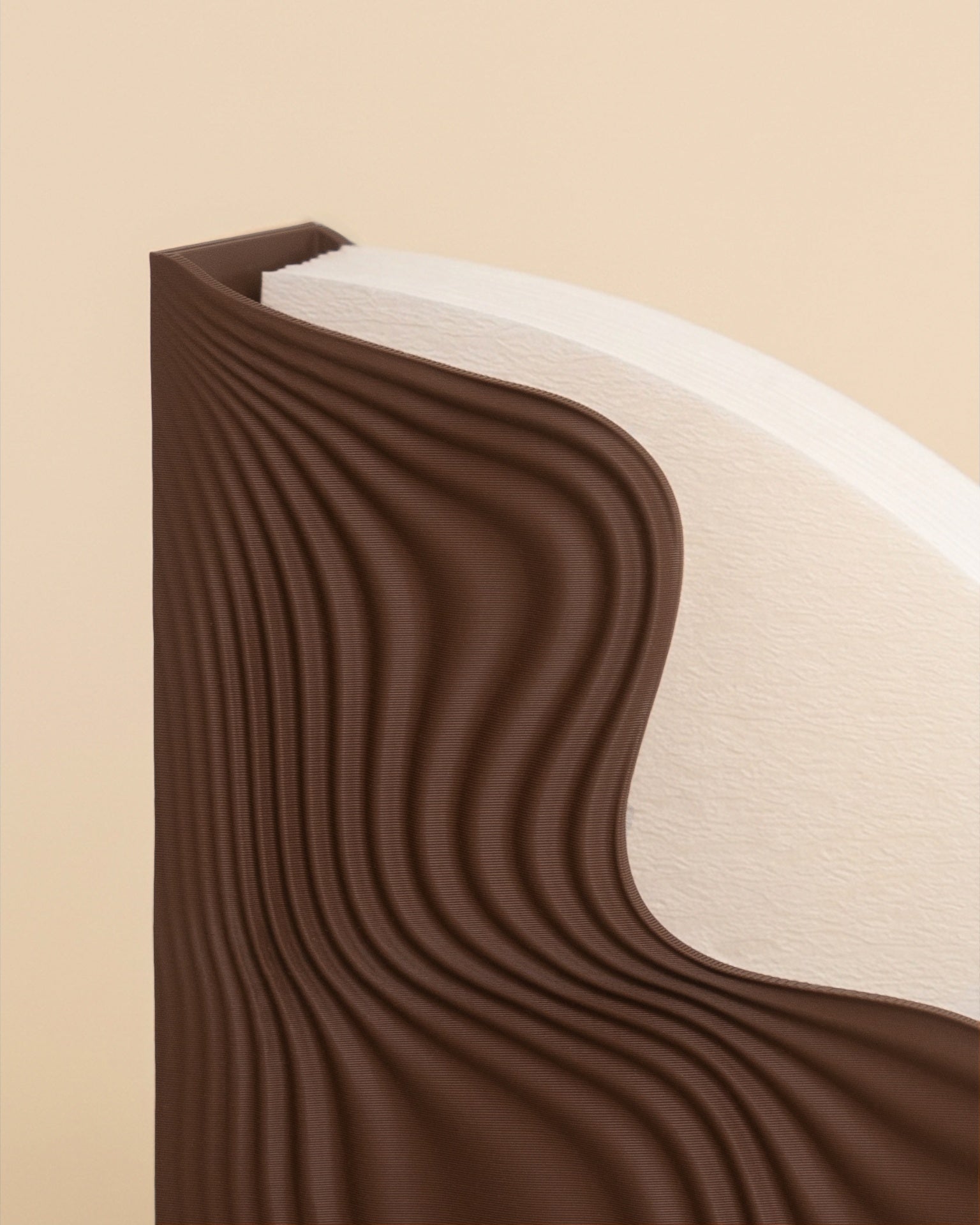 Layered texture closeup