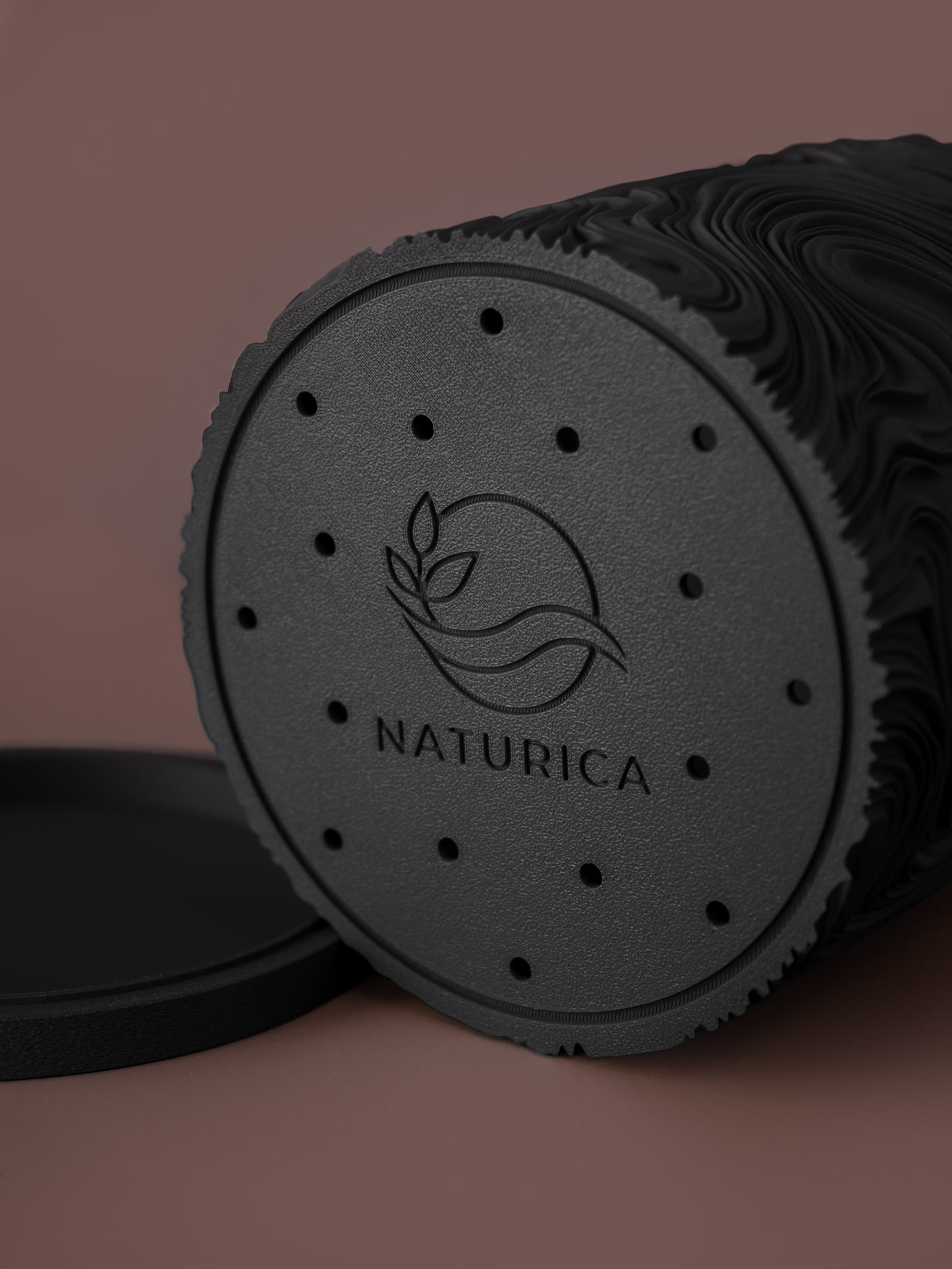 Maceta Flow -  negro 